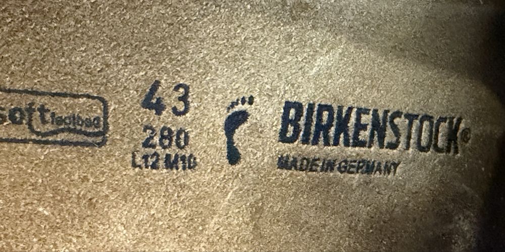 Тапки  оригінальні Birkestock . Розмір 43(28 см)