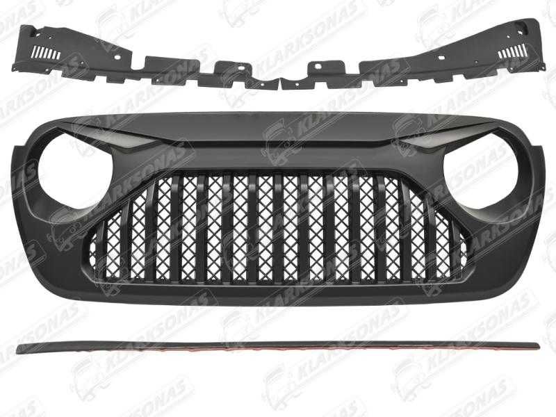 Решітка радіатора тюнінг Jeep Wrangler 2018+, PCR07057C