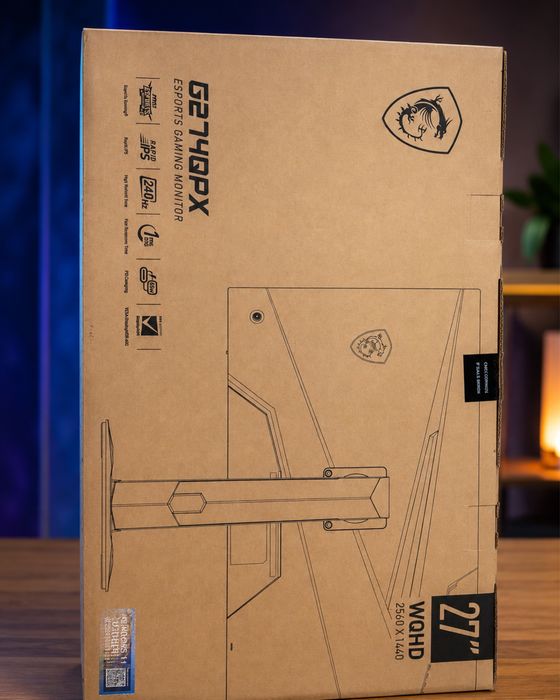Игровой монитор  MSI G274QPX 27" (WQHD, 240Гц, Rapid IPS)