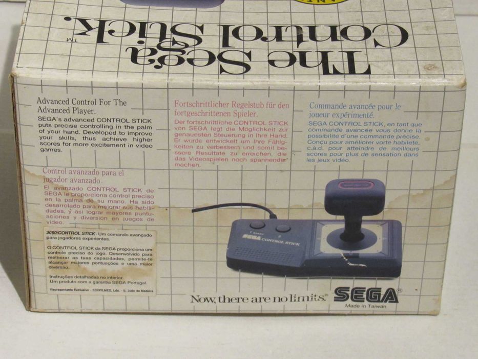 Control Stick para Sega Master System em caixa PT