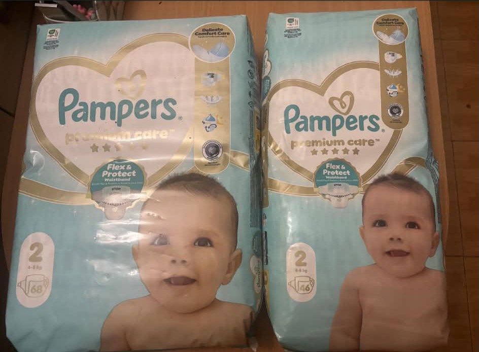 Pampersy dla niemowląt nr 2