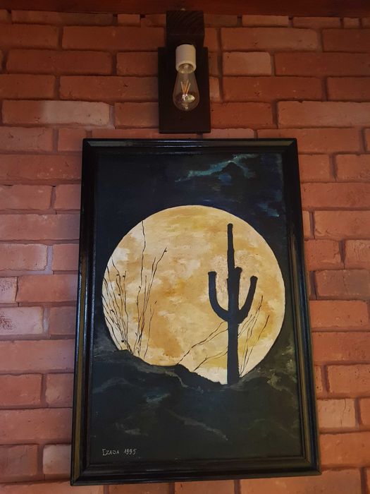 Kinkiet Loft, retro, nad obraz, lustro