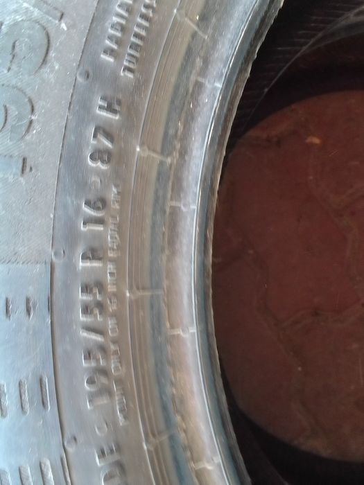 Cena za 2 Opony letnie 195/55r16 CONTINENTAL 6mm