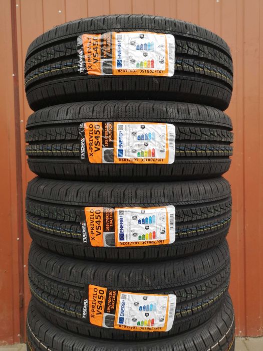 195/70 R15C 104/102 R - Tracmax X-Privilo VS450 (4 sztuki) NOWE