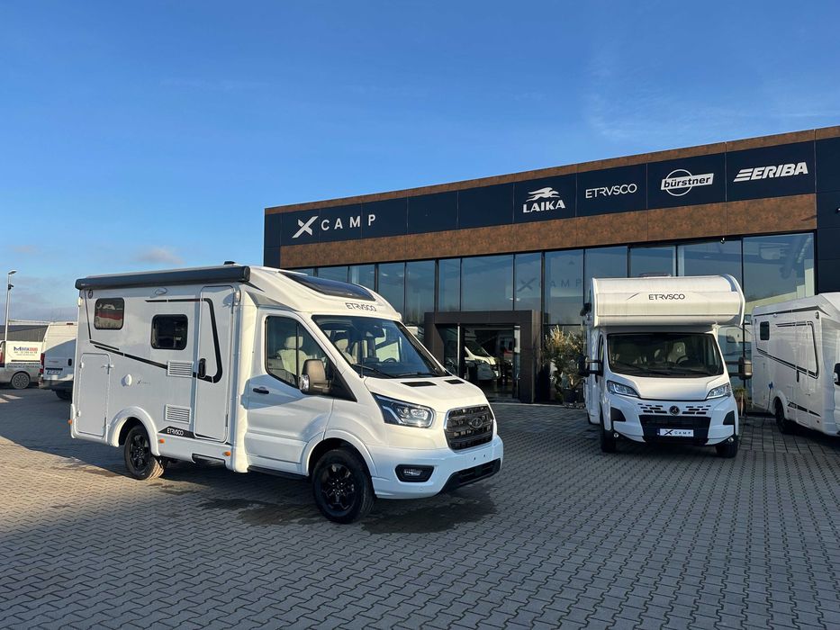 Kompaktowy Kamper Etrusco V 5.9 DF - 6M 2025   XCAMP FORD HYMER