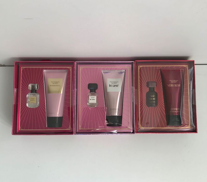 Подарункові набори Victoria's Secret спрей міст, лосьйон, парфуми