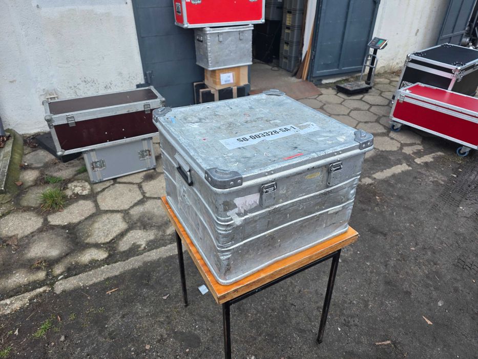 (52x52x38) Skrzynia transportowa aluminiowa FAKTURA
