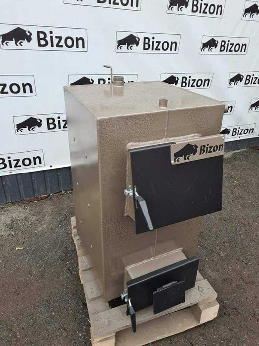 Котел твердотопливный Bizon М-140 14кВт(в наличии 10/12/14/16/18/20