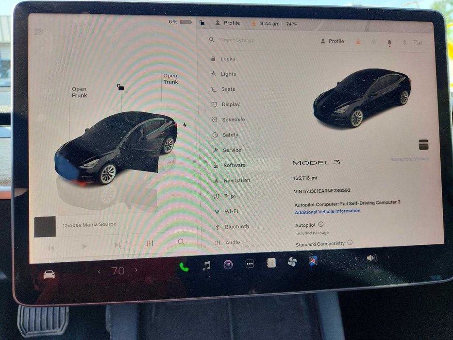 Бампер Tesla Model 3 Розборка Тесла Модел 3 Запчастини Тесла 3 Тесла М3 Блек
