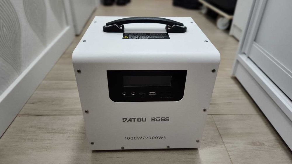 В НАЯВНОСТІ Зарядна станція 2КВ для котла DATOU BOSS 1000W 2009Wh (чистий синус, LiFePO4) як ecoflow OUKITEL