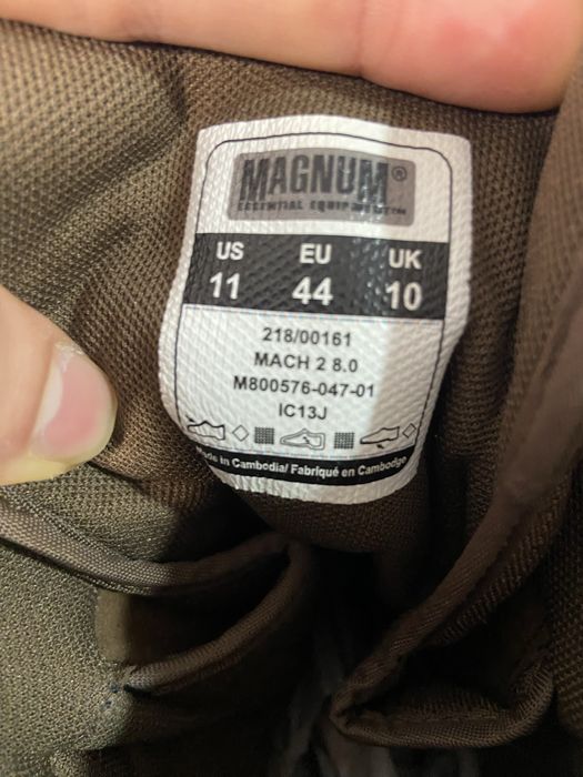 Берцы Magnum mach 2 8.0 пустыня