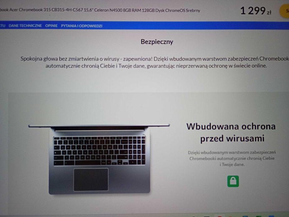 Acer Chromebook CB315, 2024р., Польща