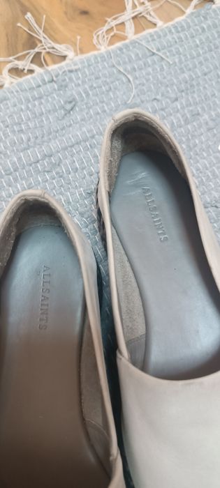 Шкіряні лофери,балетки, туфлі 23см, Allsaints