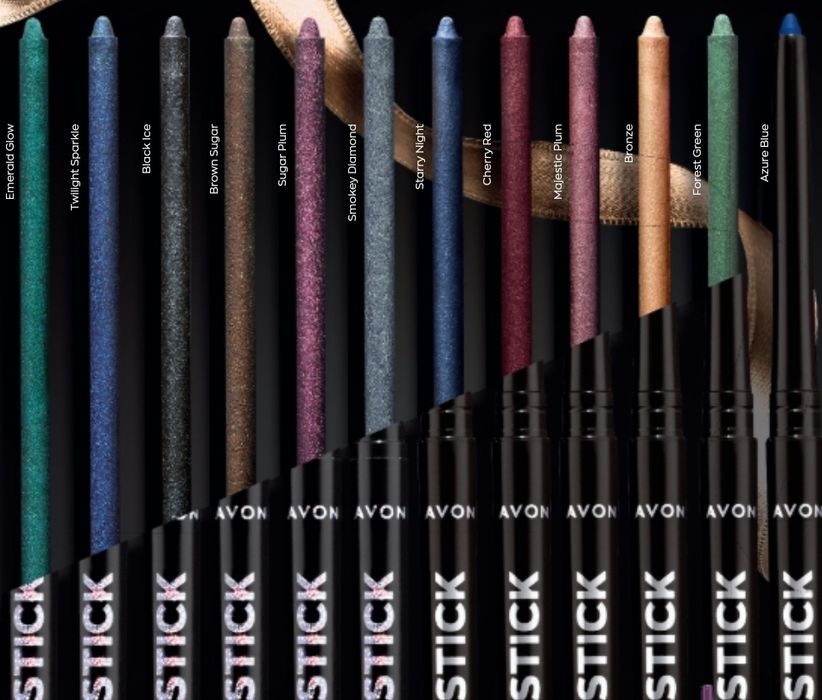 Avon True konturówka kredka do oczu Teal Sparkle