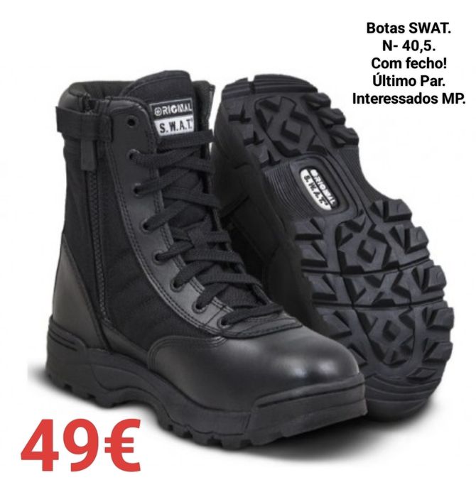 Botas táticas militares