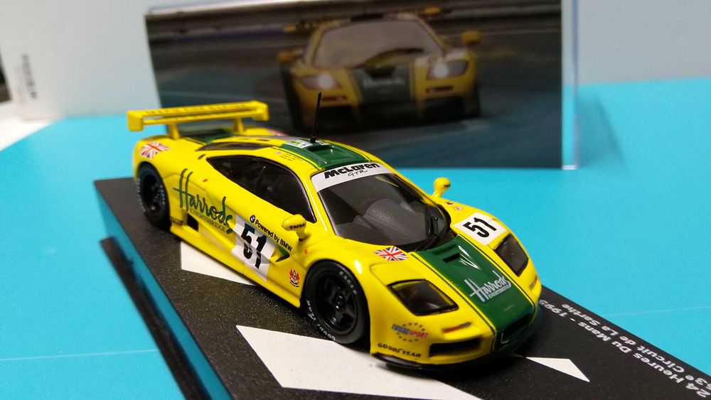 McLaren F1 GTR #51: 24h Le Mans 1995 - Miniatura Altaya/IXO esc 1/43