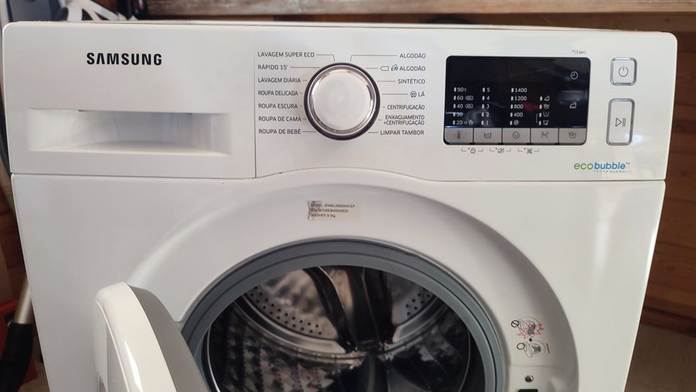 Máquina de lavar roupa Samsung 8 Kg