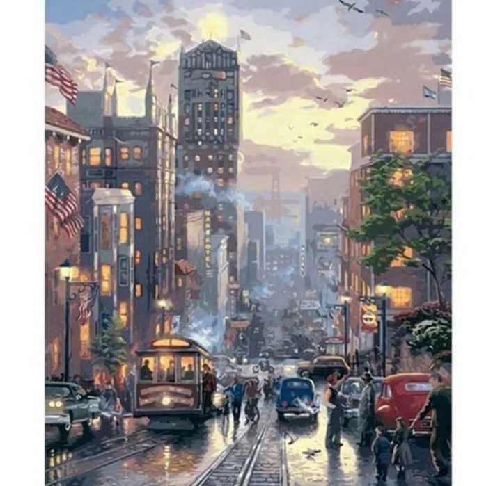 Картина по номерам красками 20*30