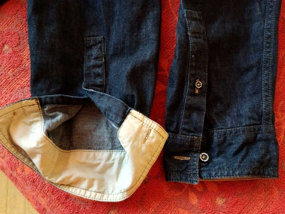 джинсовая рубашка ANGELO LITRICO ХXL состояние новой качество ГЕРМАНИЯ