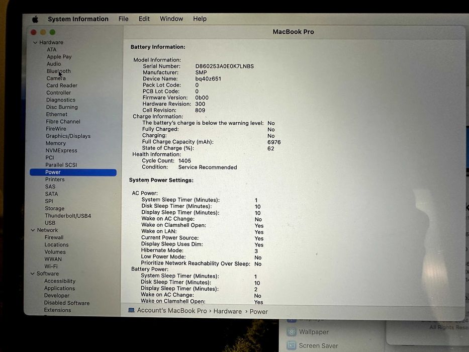 MacBook Pro 16" 2019, i7, 16 ГБ RAM