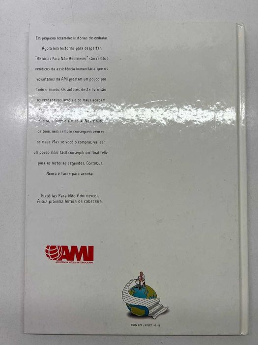 Livro - Histórias Para Não Adormecer (Relatos dos Voluntários da AMI)