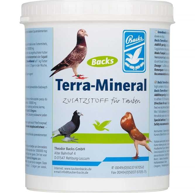 BACKS Terra Mineral 1,5 kg - proszek mineralny