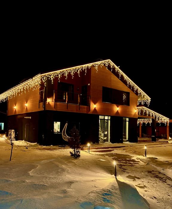 Гірлянда Бахрома 12 м 200 LED професійне освітлення для дому та вулиці