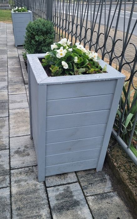 Doniczki donice na wymiar drewno