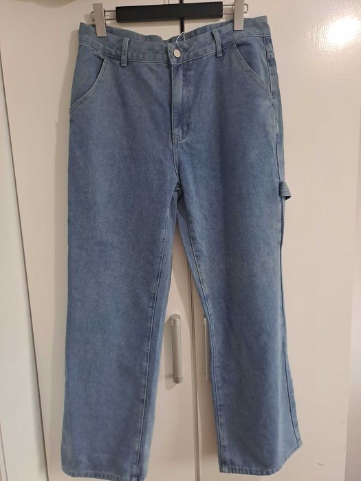 Spodnie jeans niebieskie