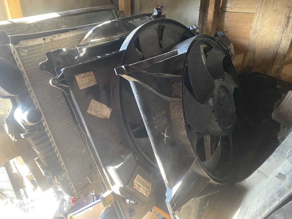 Вентилятор основний мерседес w220 w221 w164 w203