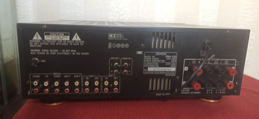 Усилитель мощности Denon PMA-920. Japan.