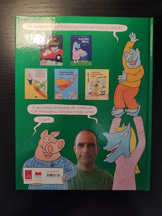 (Env. Incluído) Os Artistas da Almofadinha Verde de Pedro Leitão