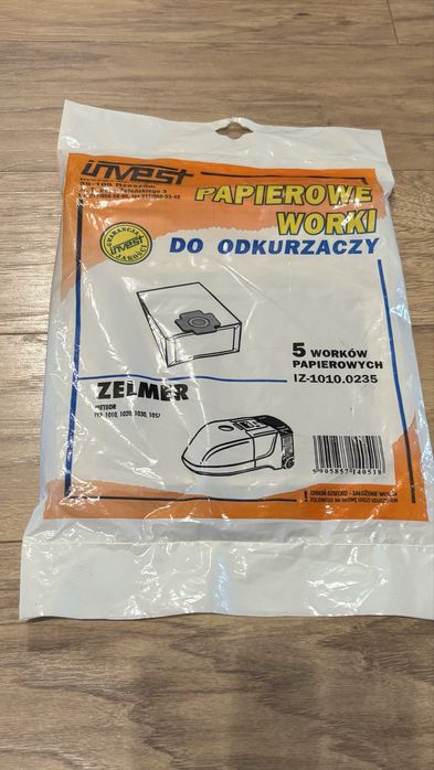 Papierowe worki do odkurzacza Zelmer Meteor