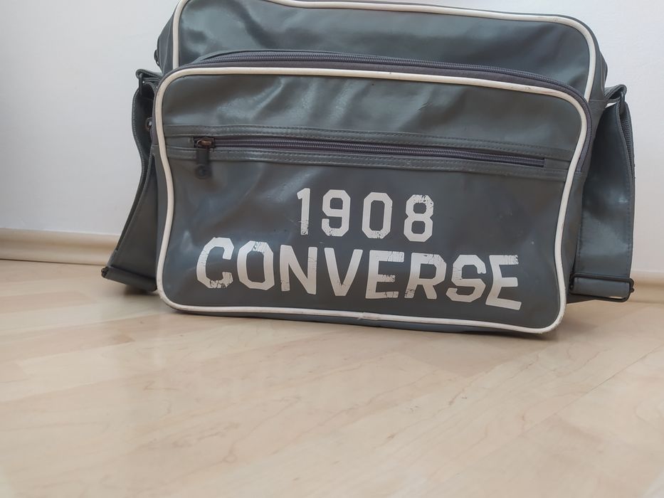 Converse Torba na ramię/na laptopa szara