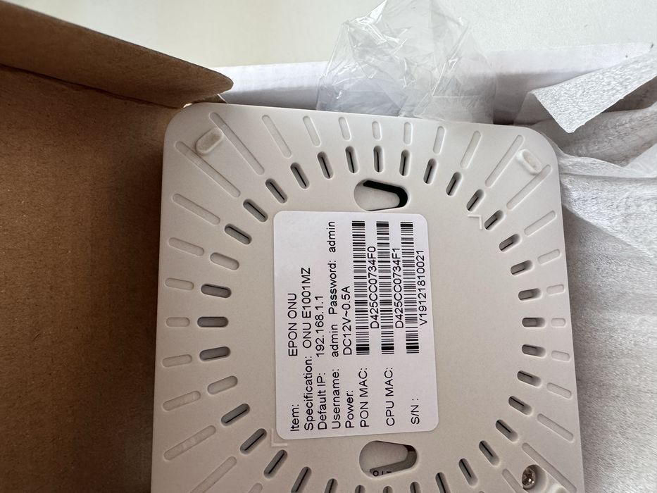 Абонентський термінал FoxGate ONU E1001MZ