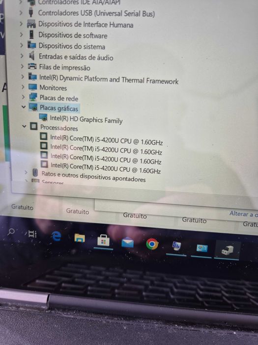 lmotherboard processador i5-4200 lenovo yoga 2 modelo 20266  a funcionar