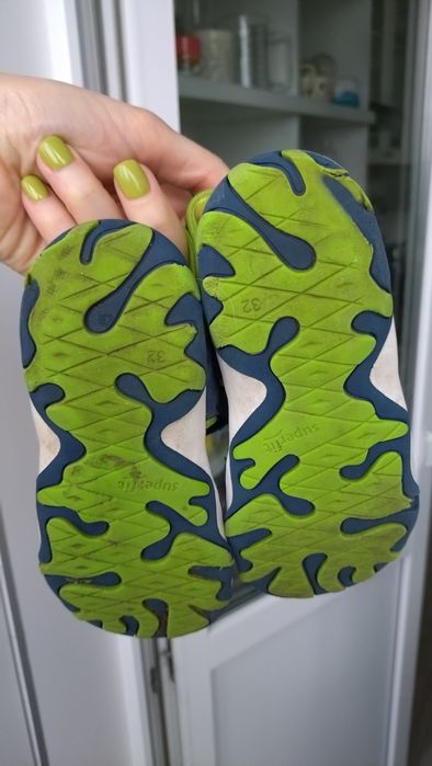 М'які босоніжки Superfit р. 32 устілка 20,5 см