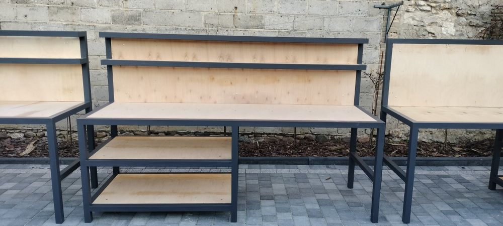 Solidny stół warsztatowy (Falbanek)
