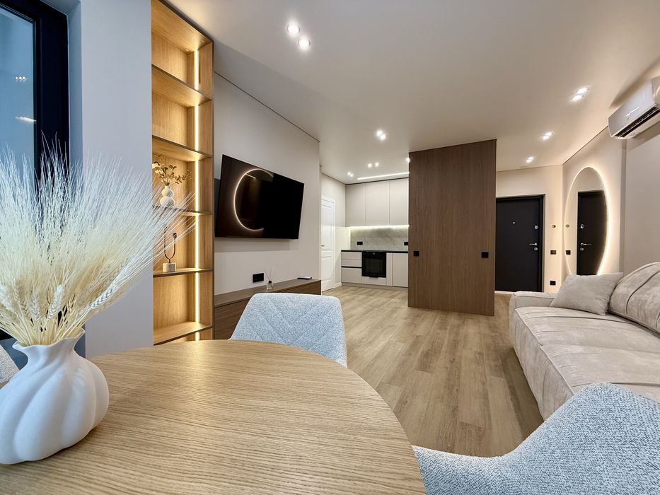 Стильна 1кім з кухнею-студією та балконом в ЖК Manhattan, 3 поверх!