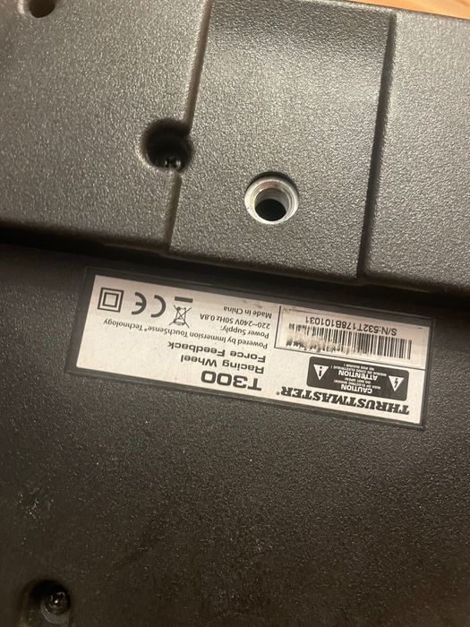 Kierownica thurstmaster t300 + hydrołapa + shifter logitech g25