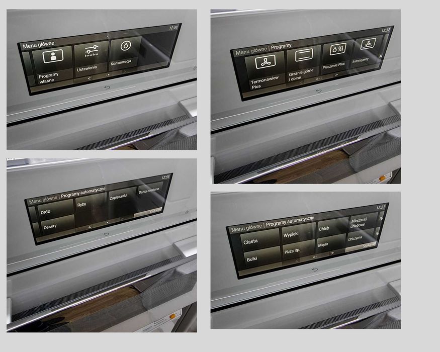 Piekarnik do zabudowy Miele H 6800-60 BP, biały, poj. 49l, Jak nowy