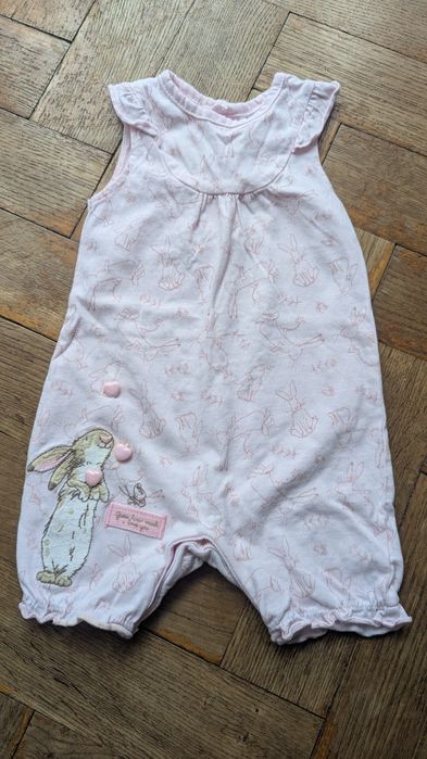 Rampers 62/68, z króliczkiem.