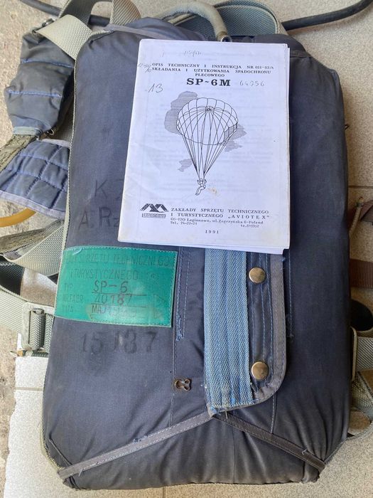Spadochron SP-6M kompletny