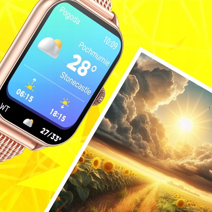 Smartwatch Zegarek Menu Damski Rozmowy Polskie Sport Męski Pl Puls Wat