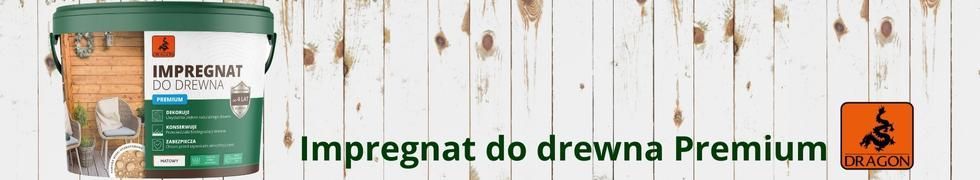DRAGON Impregnat Akrylowy do Drewna 5L HEBAN