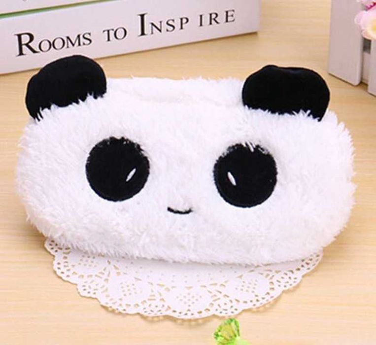 Piórnik kosmetyczka Panda  Nowy pluszowy