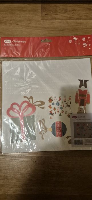Boże Narodzenie naklejki na okno + gratis