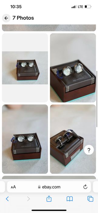 Срочно.Запонки Tateossian. Эксклюзив. Стерлинговое серебро. С черепами