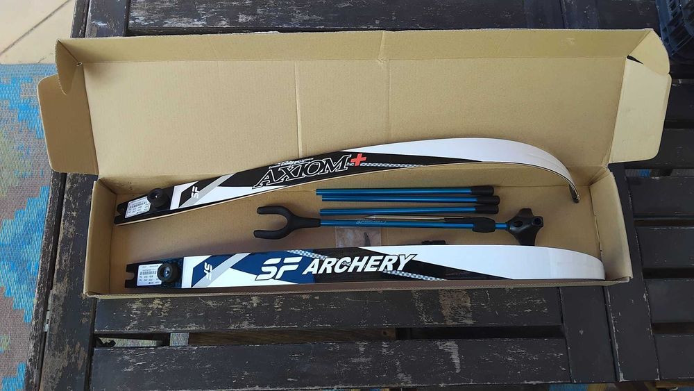 Palhetas arco recurvo SF Archery modelo Axiom +