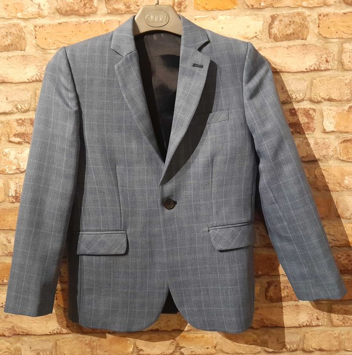 Marynarka z kamizelką i paskiem, roz.146